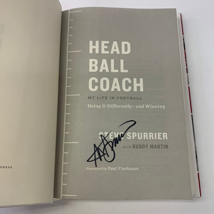 Head Ball Coach - Steve Spurrier - Signed - 2016