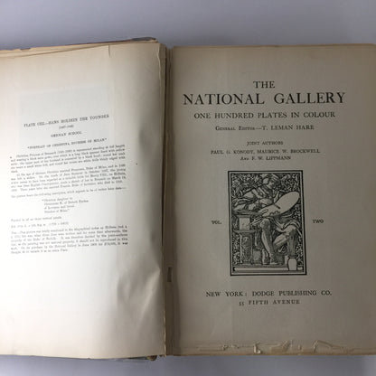 The National Gallery - Konody, Brockwell, and Lippmann - 1909