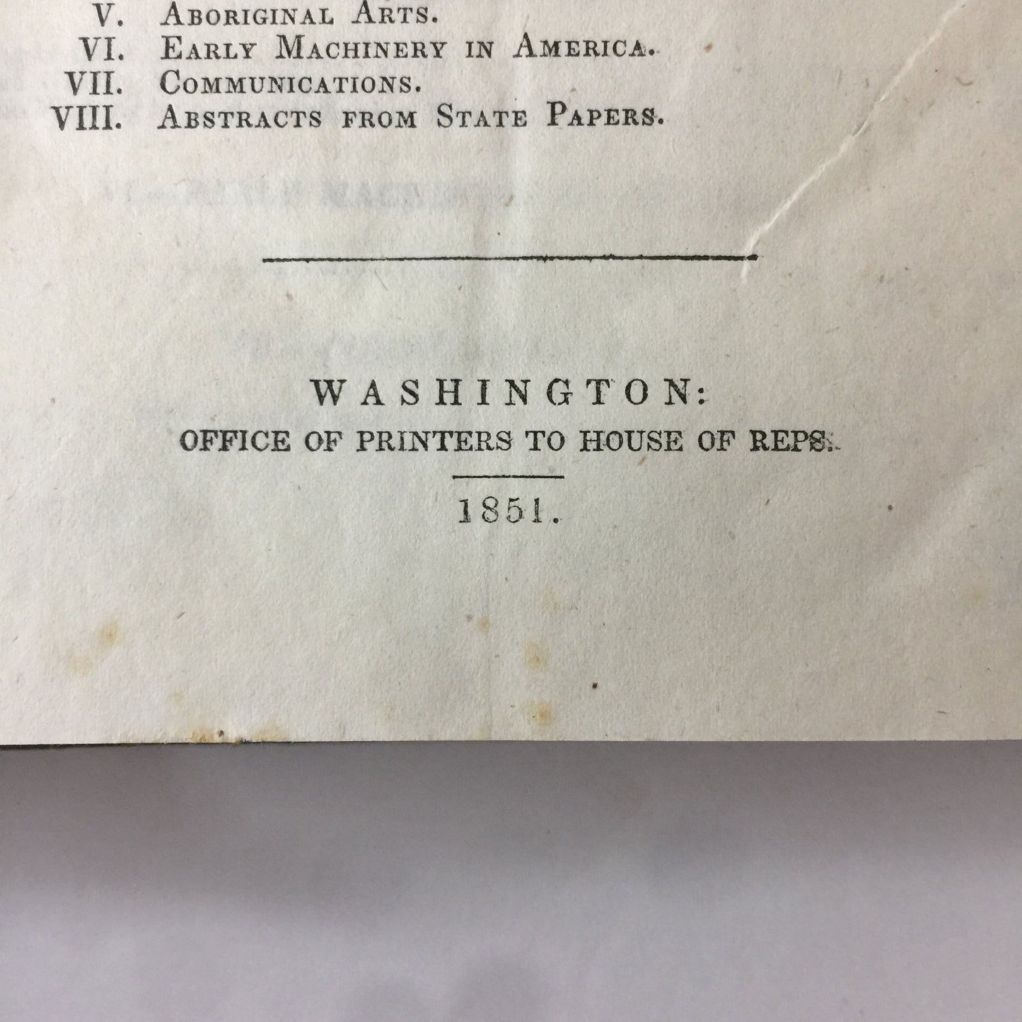 Patent Office Report - Part 1 - 1851