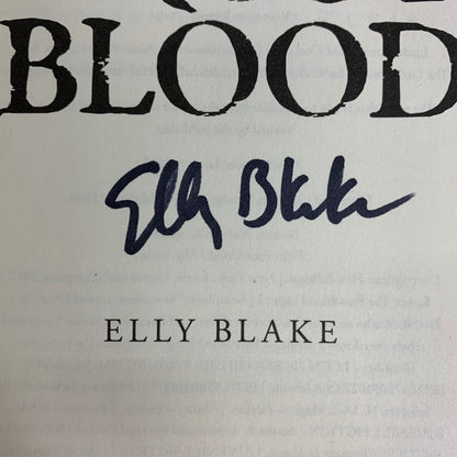 Frost Blood - Elly Blake - Signed - 2017