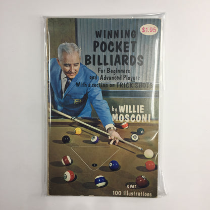 Winning Pocket Billiards - Willie Mosconi - Signed - 1968