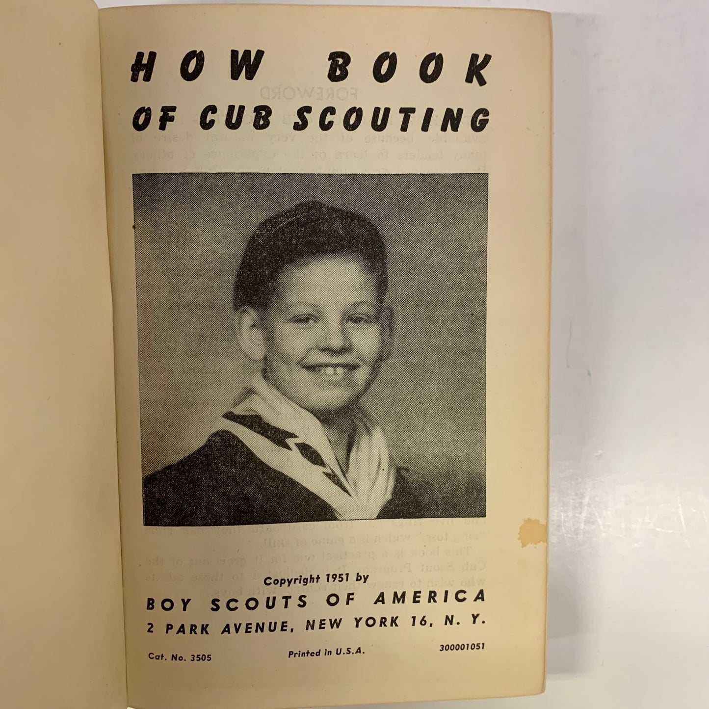 How Book of Cub Scouting - Boy Scouts of America - 1951