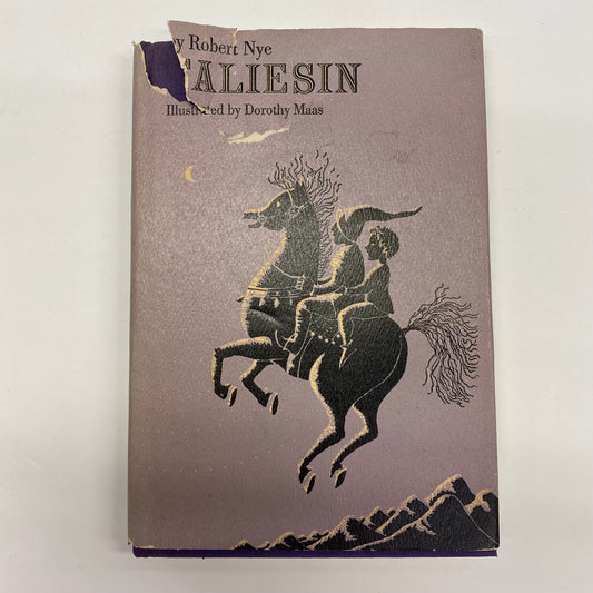 Taliesin - Robert Nye - 1st American Edition - 1967