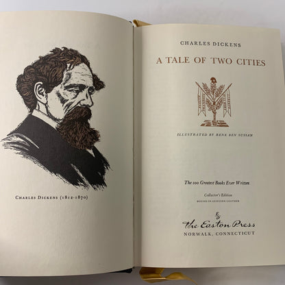 A Tale of Two Cities - Charles Dickens - Easton Press - 1981