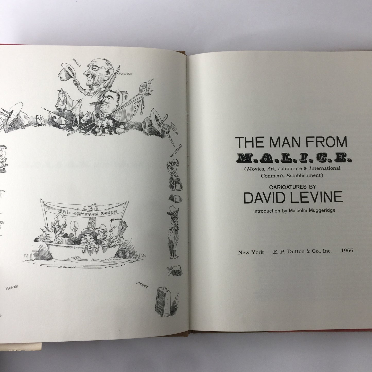 The Man From M. A. L. I. C. E. - David Levine - 1966