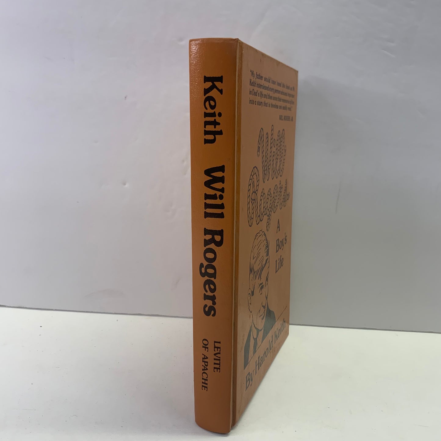 Will Rogers: A Boy’s Life - Harold Keith - Signed - 1991