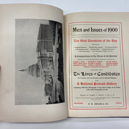 Men and Issues of 1900 - James P. Boyd - 1900