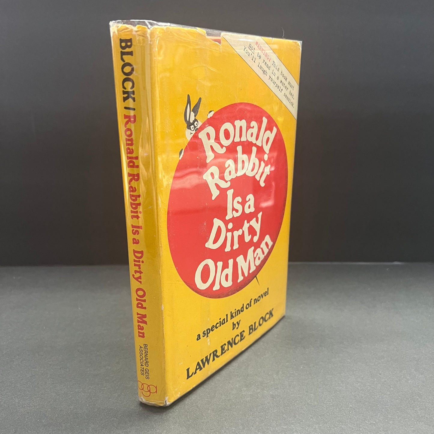 Ronald Rabbit Is a Dirty Old Man - Lawrence Block - First Edition - 1971