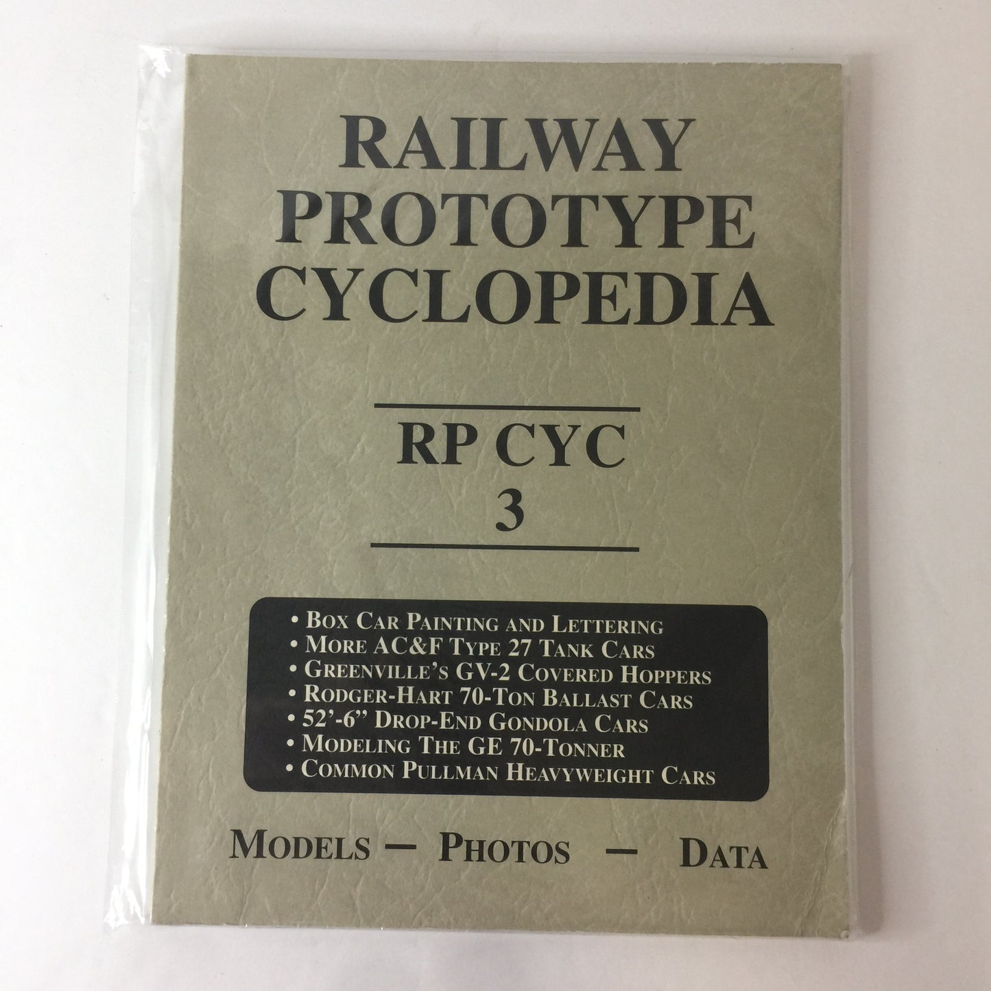 Railway Prototype Cyclopedia - Various - 1999