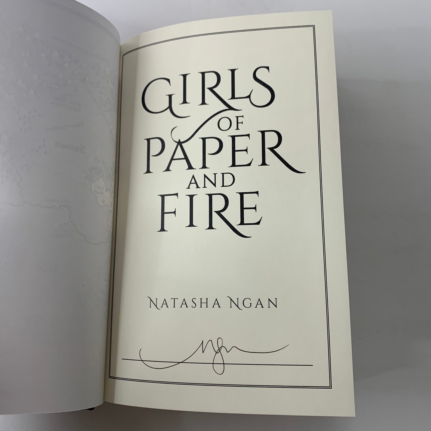 Girls of Paper and Fire - Natasha Ngan - Signed - 2018