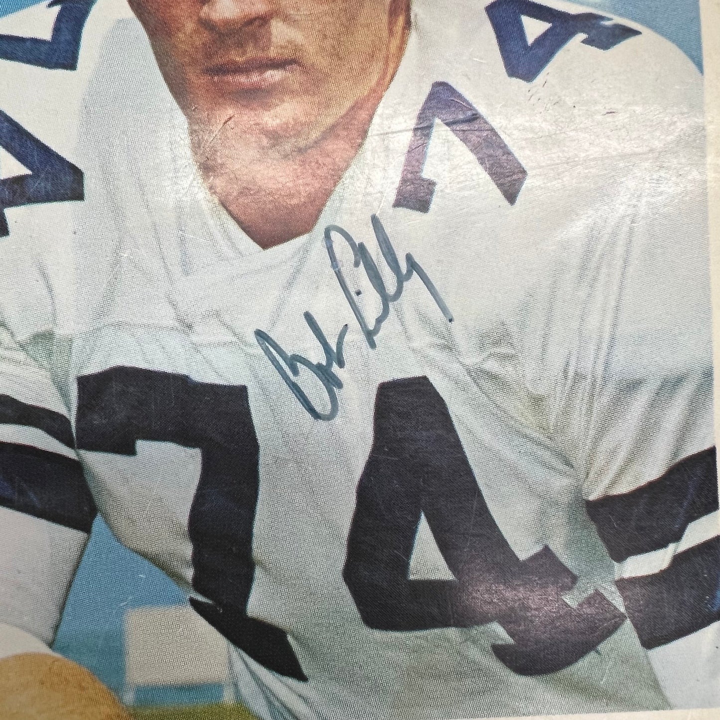 Bob Lilly’s All Pro Football Fundamentals - Tom Matts - Signed on Cover - 1969