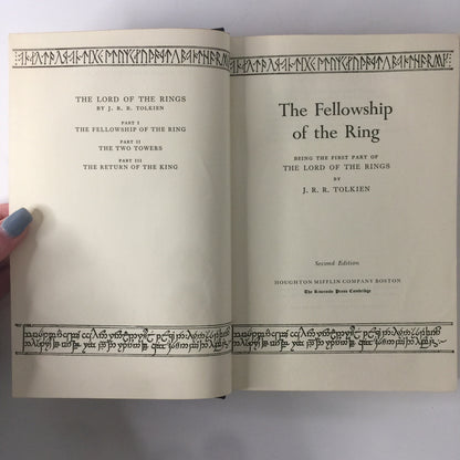 The Fellowship of the Ring - J. R. R. Tolkien - 8th Printing - 2nd Edition - 1965