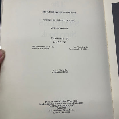 The Junior Samples Storybook - Author Unknown - 1970