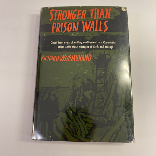 Stronger Than Prison Walls - Richard Wurmbrand - Signed - 1969