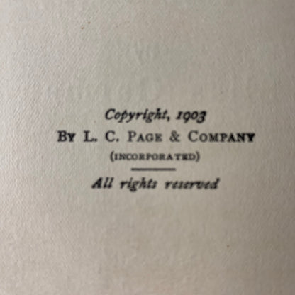 The Kinship of Nature - Bliss Carman - 4th Impression - 1903