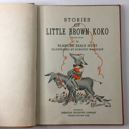 Stories of Little Brown Koko - Blanche Seale Hunt - 1952