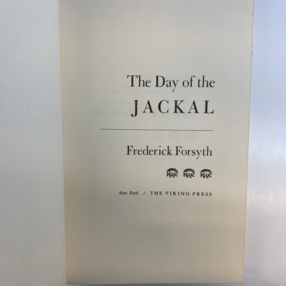 The Day of the Jackal - Frederick Forsyth - 2nd Print - 1971