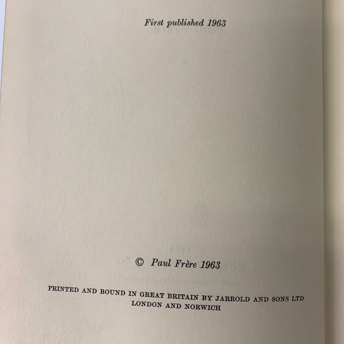 Sports Car and Competition Driving - Paul Frere - 1st Edition - 1963