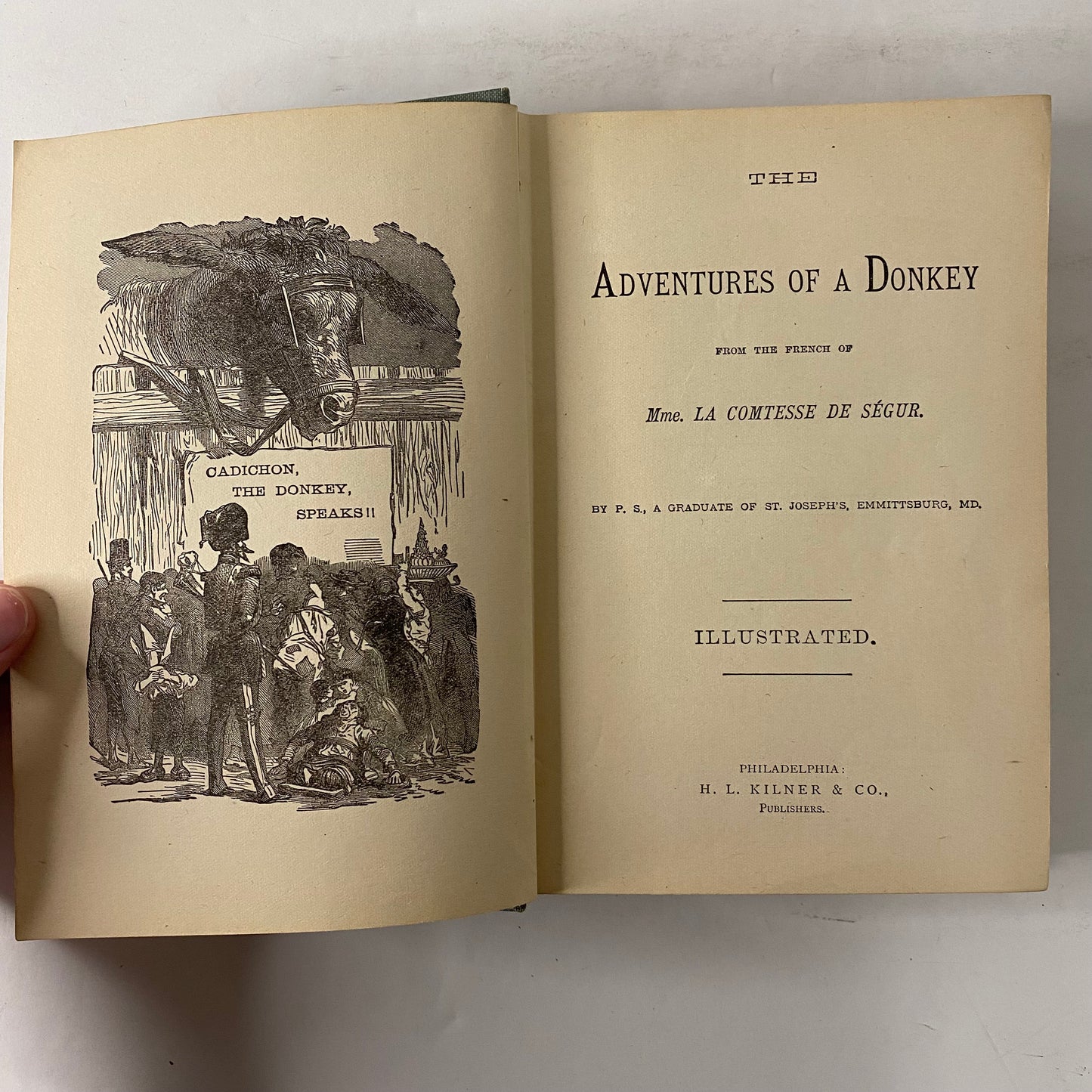 Adventures of a Donkey - De Segur - 1880