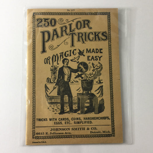 250 Parlor Tricks of Magic Made Easy - Author Unknown