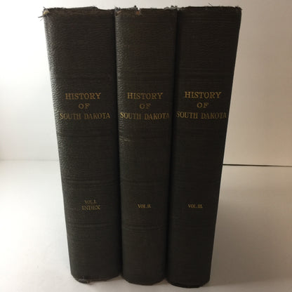 History of South Dakota - Doane Robinson - 3 Volumes - 1930