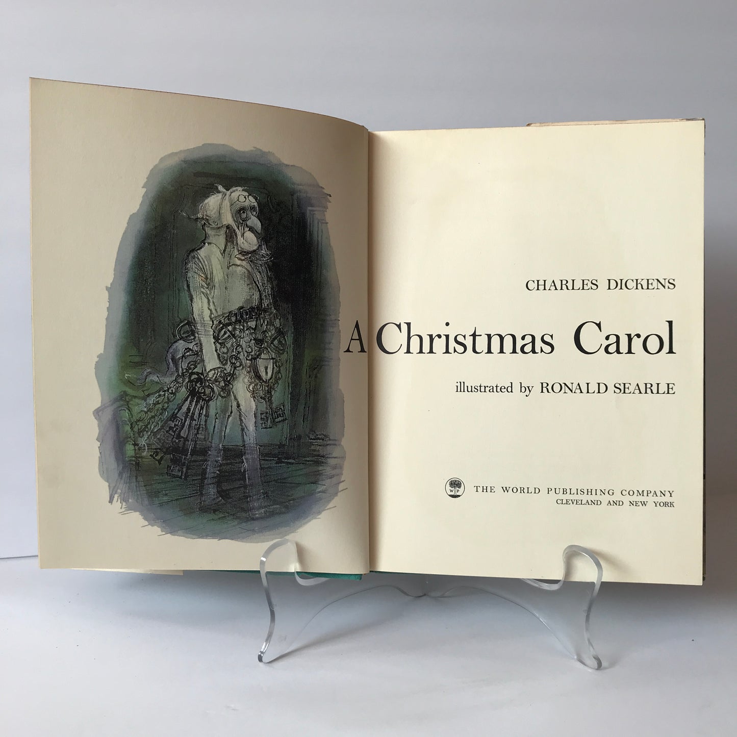 A Christmas Carol- Charles Dickens - Illustrated - 1961