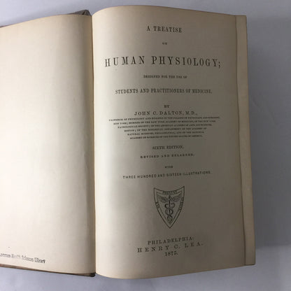 Human Physiology - John C. Dalton - 1875