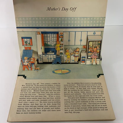 The Jolly Jump-Ups and Their New House - Geraldine Clyne  - 1st Edition - 1939