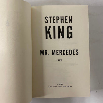 Mr. Mercedes - Stephen King - 1st Edition - 2014