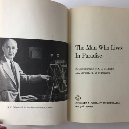 The Man Who Lives In Paradise - A. C. Gilbert - 1954