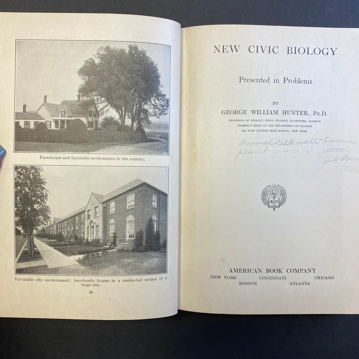 New Civic Biology - George William Hunter - 1926