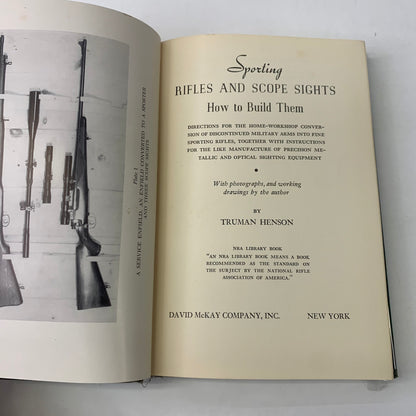 Sporting Rifles and Scope Sights - Truman Henson - 1950