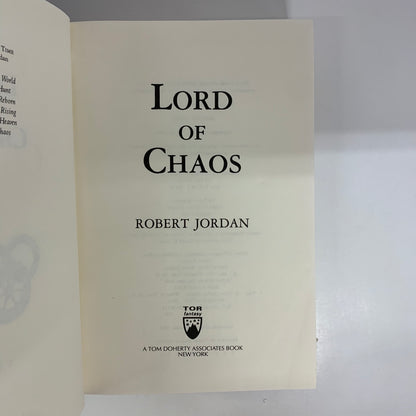 Lord of Chaos - Robert Jordan - 1st Edition - 1994