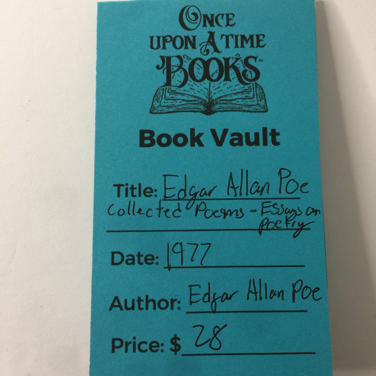 Collected Poems: Essays on Poetry - Edgar Allan Poe - Franklin Library - 1977