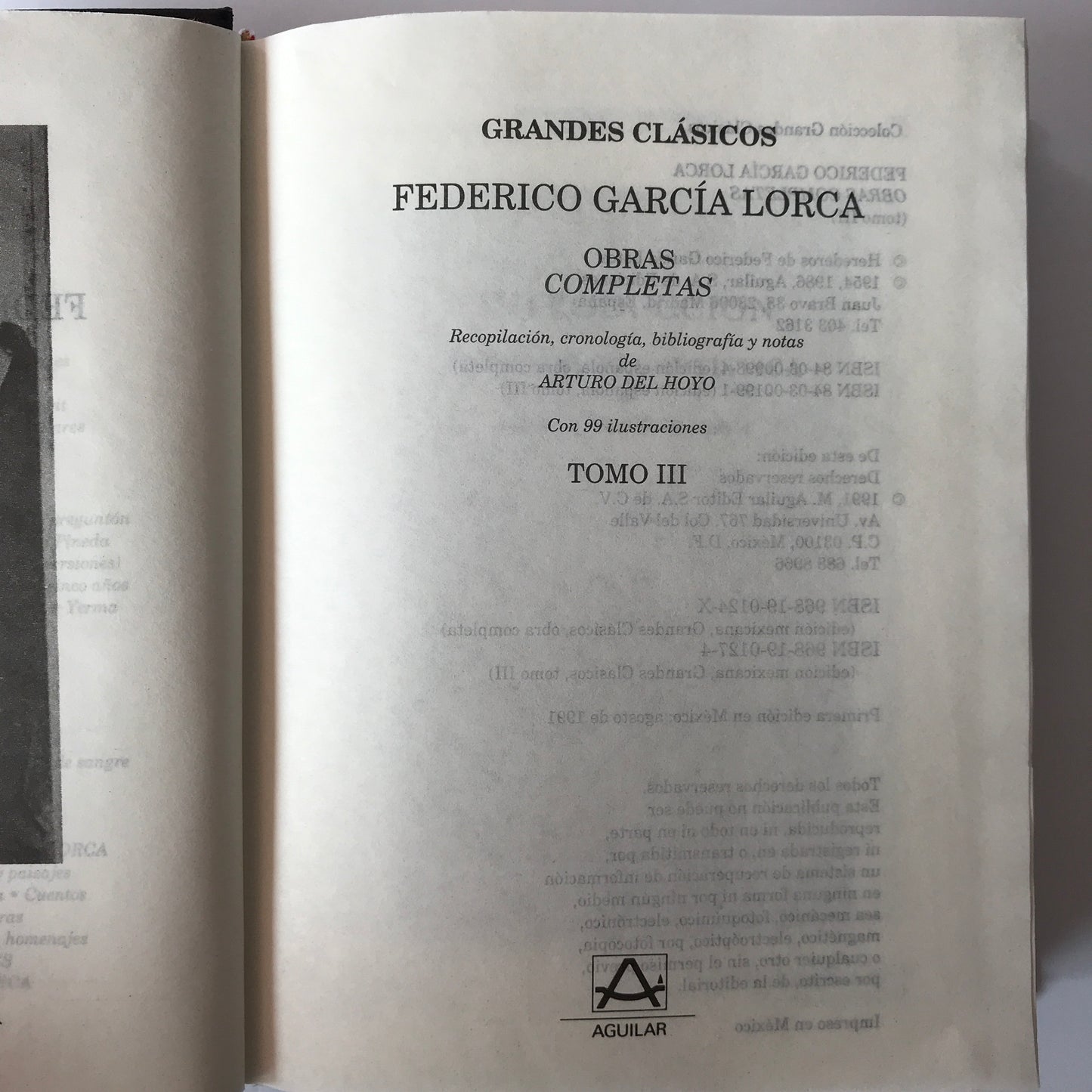 Grandes Clásicos Vols 1-3 - Dostoyevski, Tolstoi, Lorca - Spanish - 1991