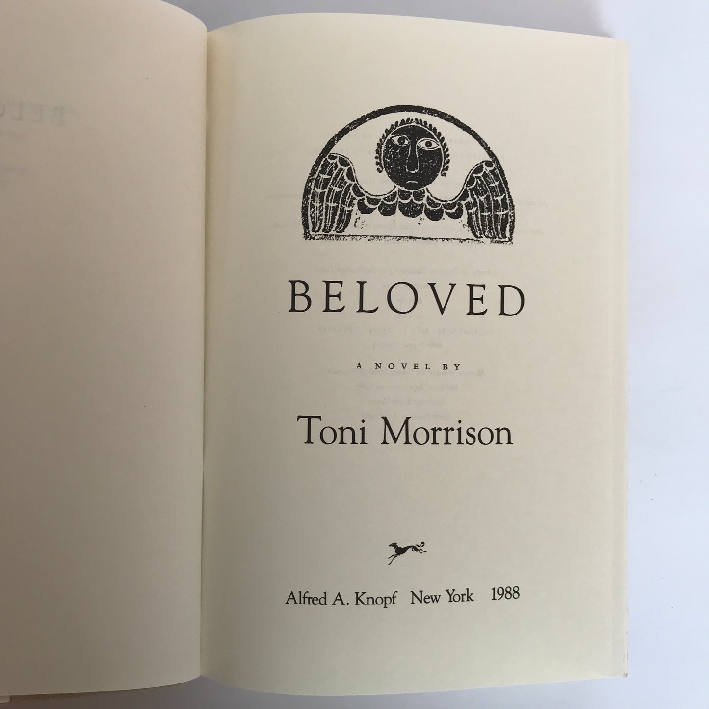 Beloved - Toni Morrison - Early Print - 1987