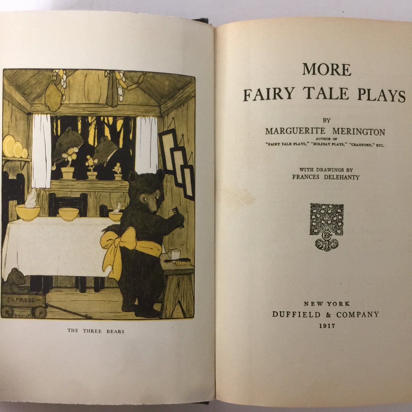 More Fairy Tale Plays  - Marguerite Merington - 1st Edition - 1917