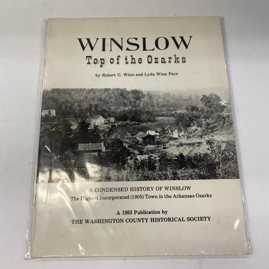 Winslow, Top of the Ozarks - Robert G. Winn - Inscribed - 1983