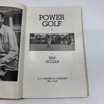 Power Golf - Ben Hogan - 1948