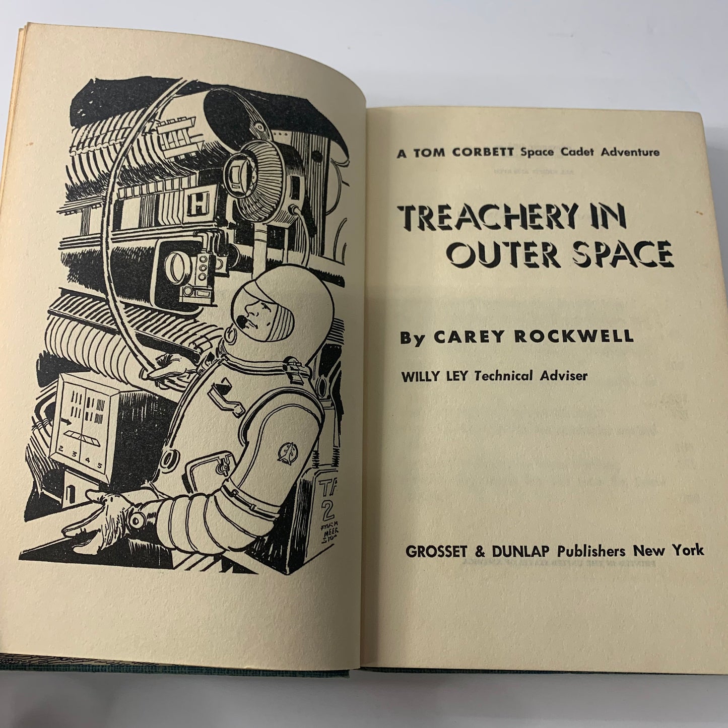 Treachery In Outer Space - Carey Rockwell - Probable 1st - 1954