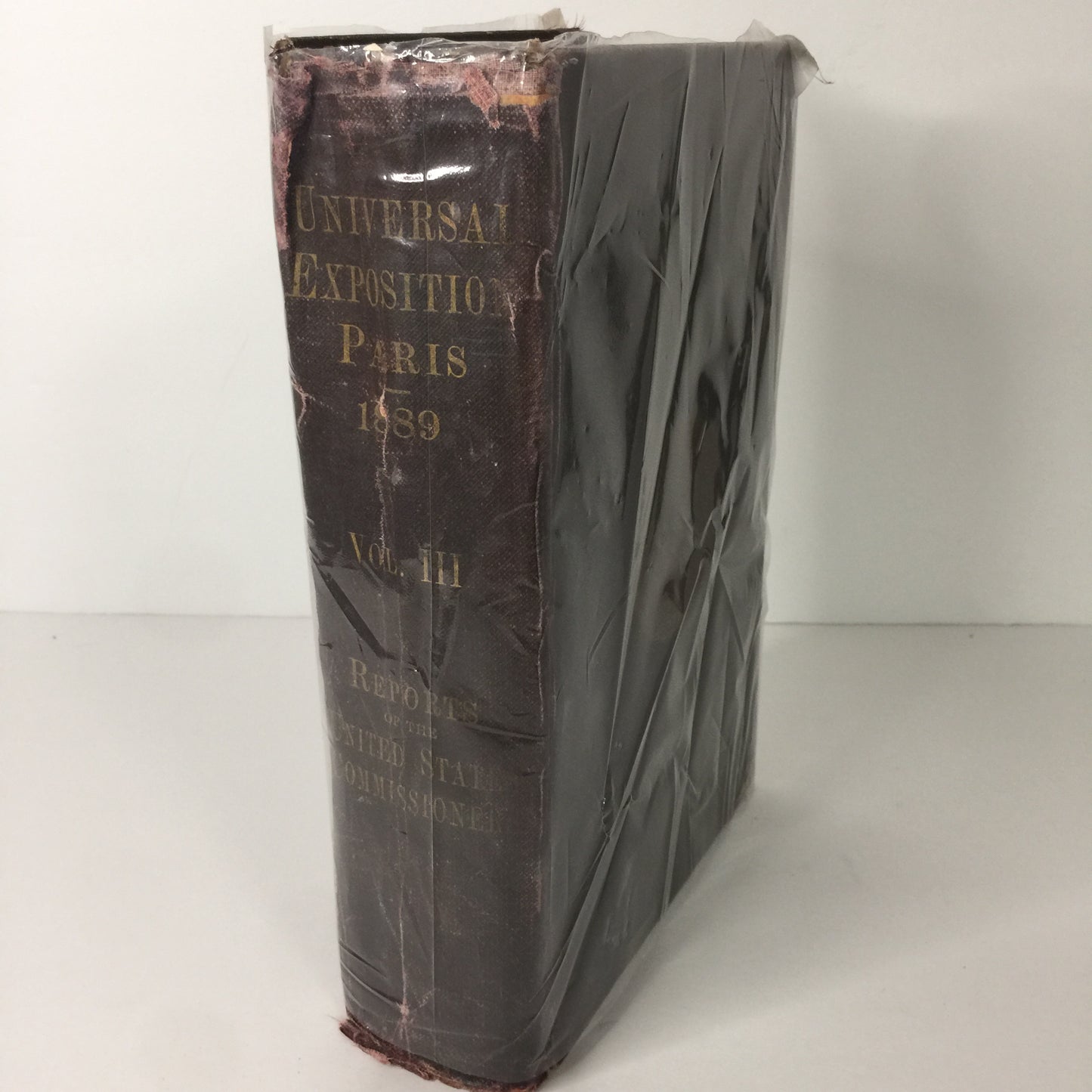 Reports of the U. S. Commissioners to the Universal Exposition of 1889 at Paris - World Fair - 1891