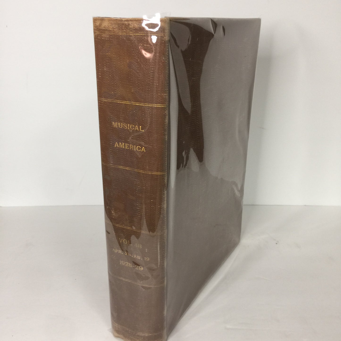 Musical America Collection - Trade Publications  - Missing Front Adds - Vol. 48 - 1928-29