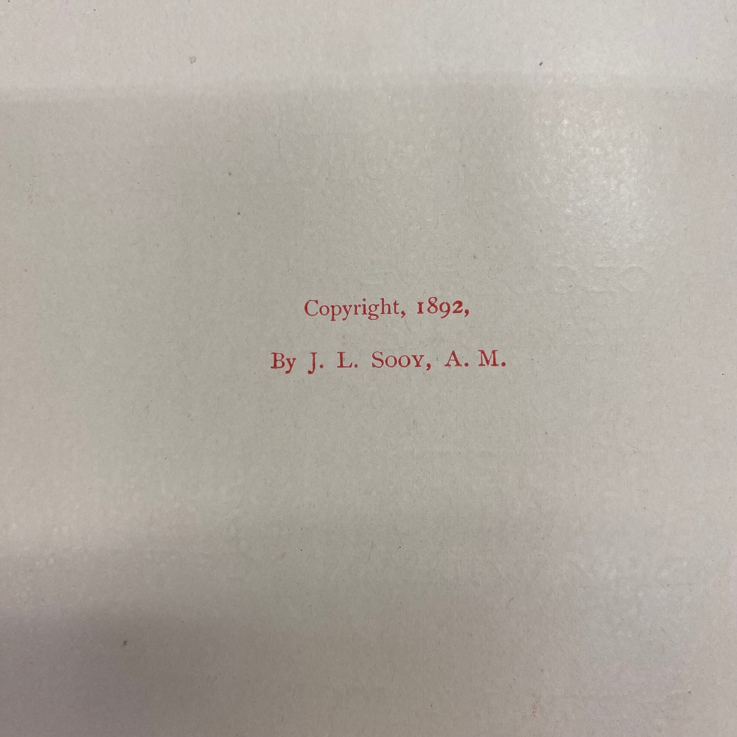 Bible Studies for the Home - Rev. J.L. Sooy - 1892