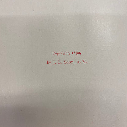 Bible Studies for the Home - Rev. J.L. Sooy - 1892