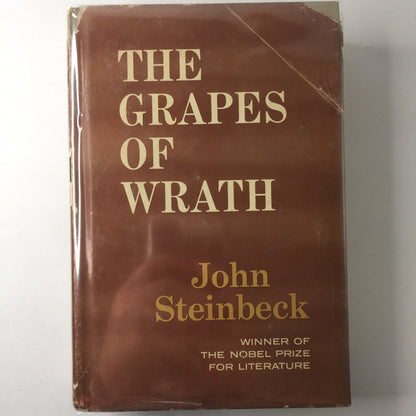 The Grapes of Wrath - John Steinbeck - Book Club Edition - 1967