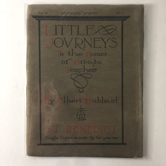 Little Journeys to the Homes of Great Teachers - Elbert Hubbard - 1908