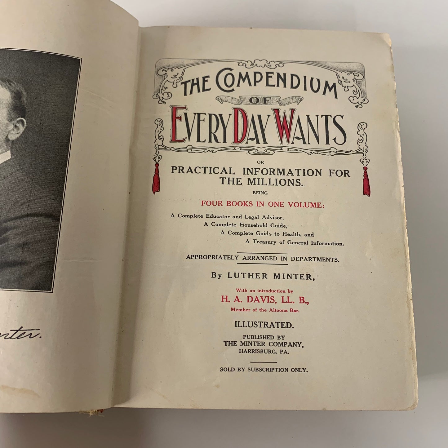 The Compendium of Every Day Wants - Luther Minter - 1908