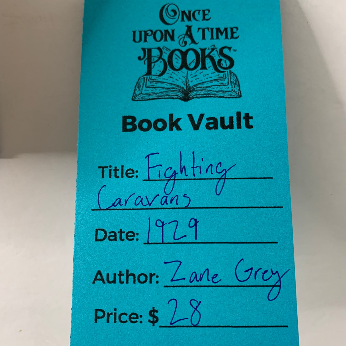 Fighting Caravans - Zane Grey - 1929