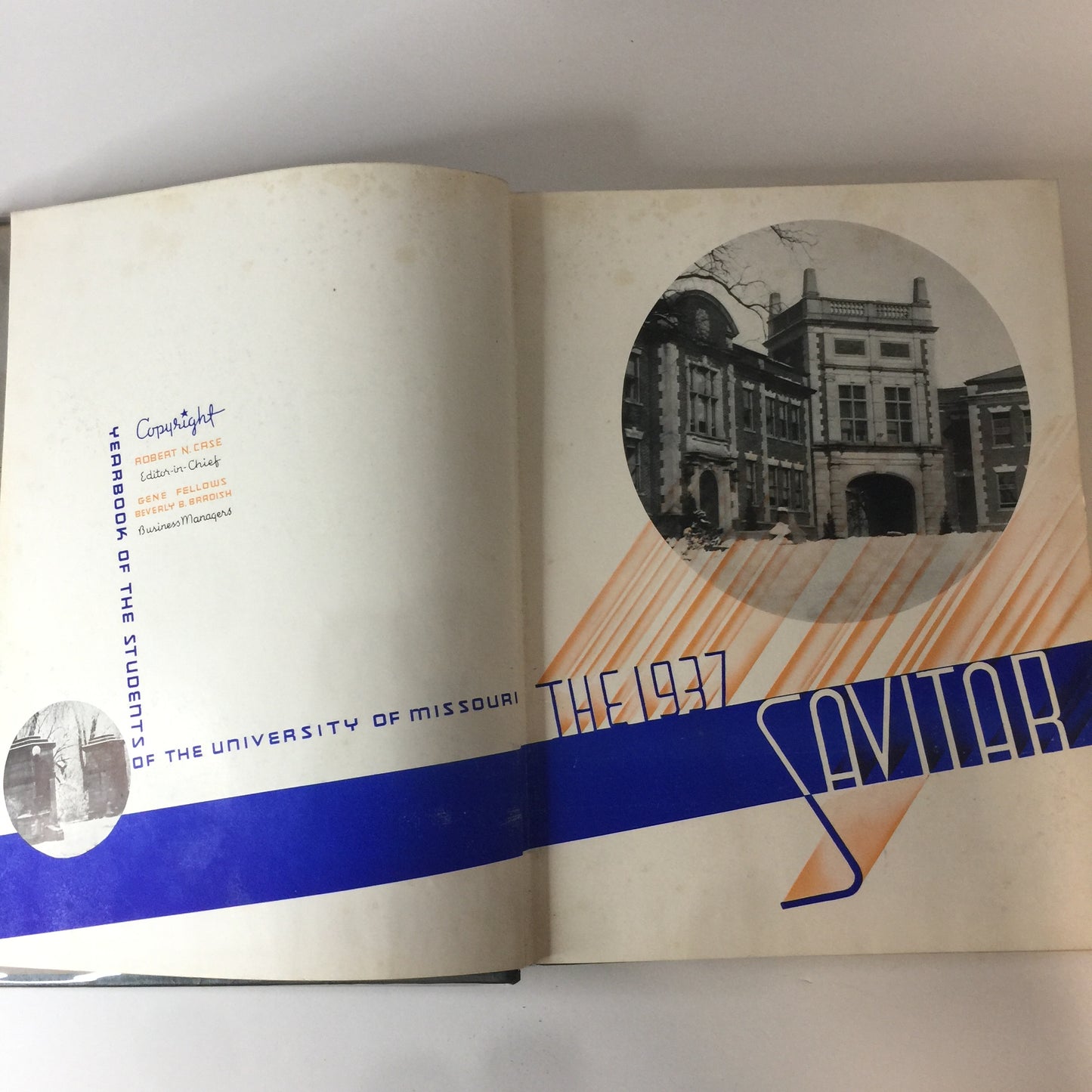 The 1937 Savitar - Missouri Yearbook - 1937