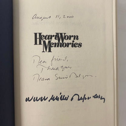 Heart Worn Memories - Susie Nelson - Signed - 1987